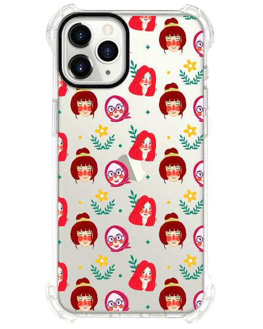 واقي خلفي للآيفون - وجوه جميلة