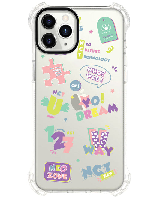 حماية خلفية iPhone Ultimate - مجموعة ملصقات NCT