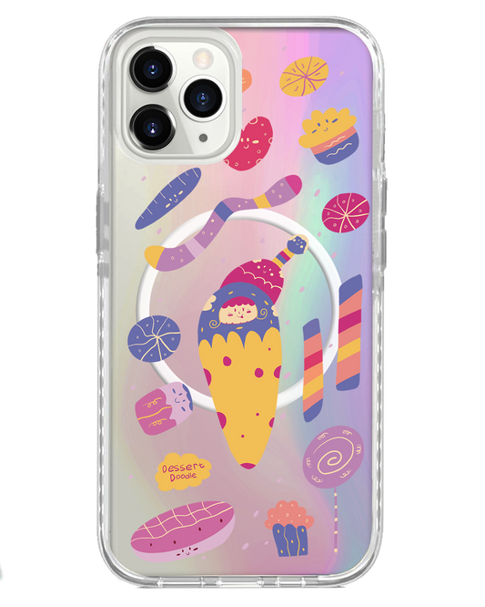 حماية خلفية للآيفون - رسومات الحلوى