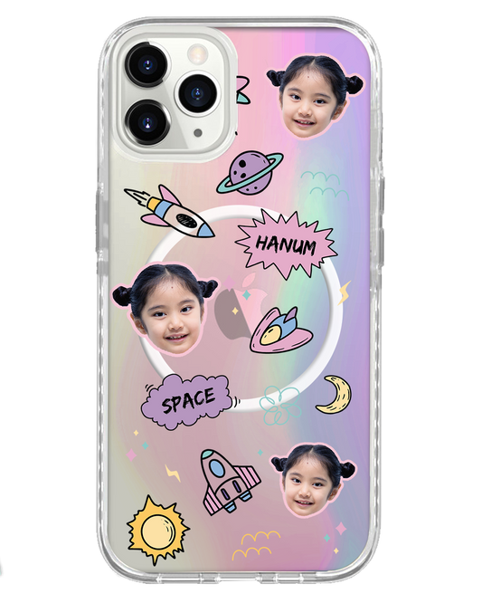 واقي خلفي للآيفون - مساحة شبكة الوجه