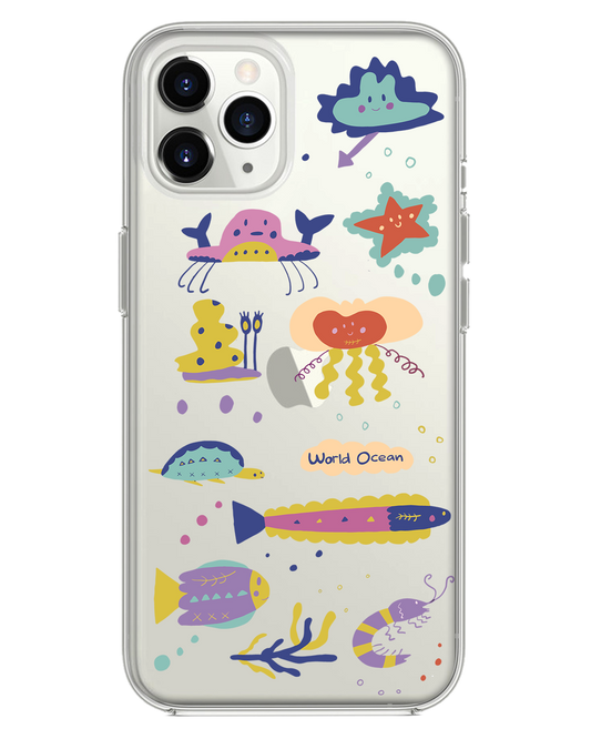 واقي خلفي هجين لهاتف iPhone - عالم المحيط