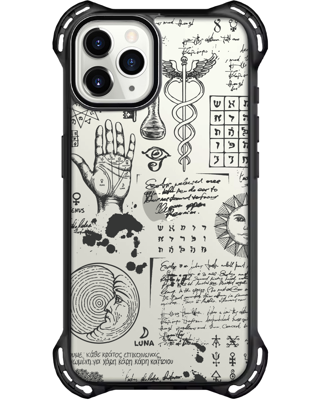 iPhone Rearguard Ultimate - สีดำ Alchemy