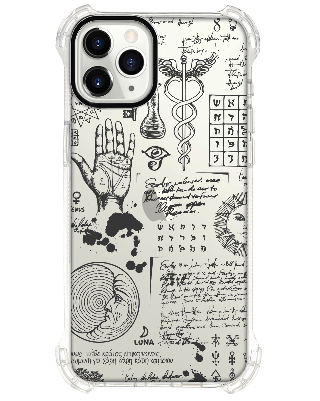 iPhone Rearguard Ultimate - สีดำ Alchemy