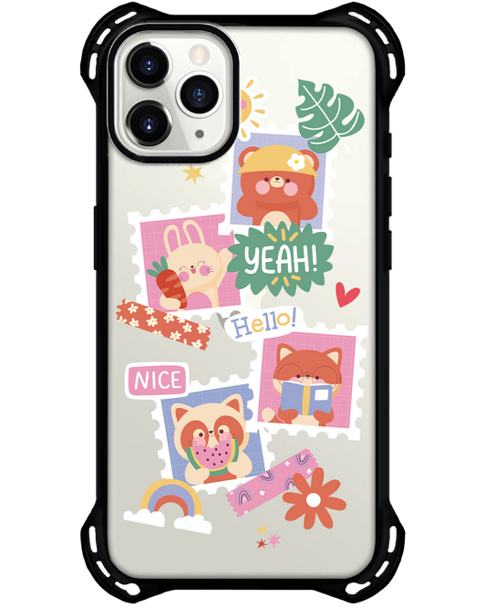 حماية خلفية iPhone النهائية - فرقة الحيوانات