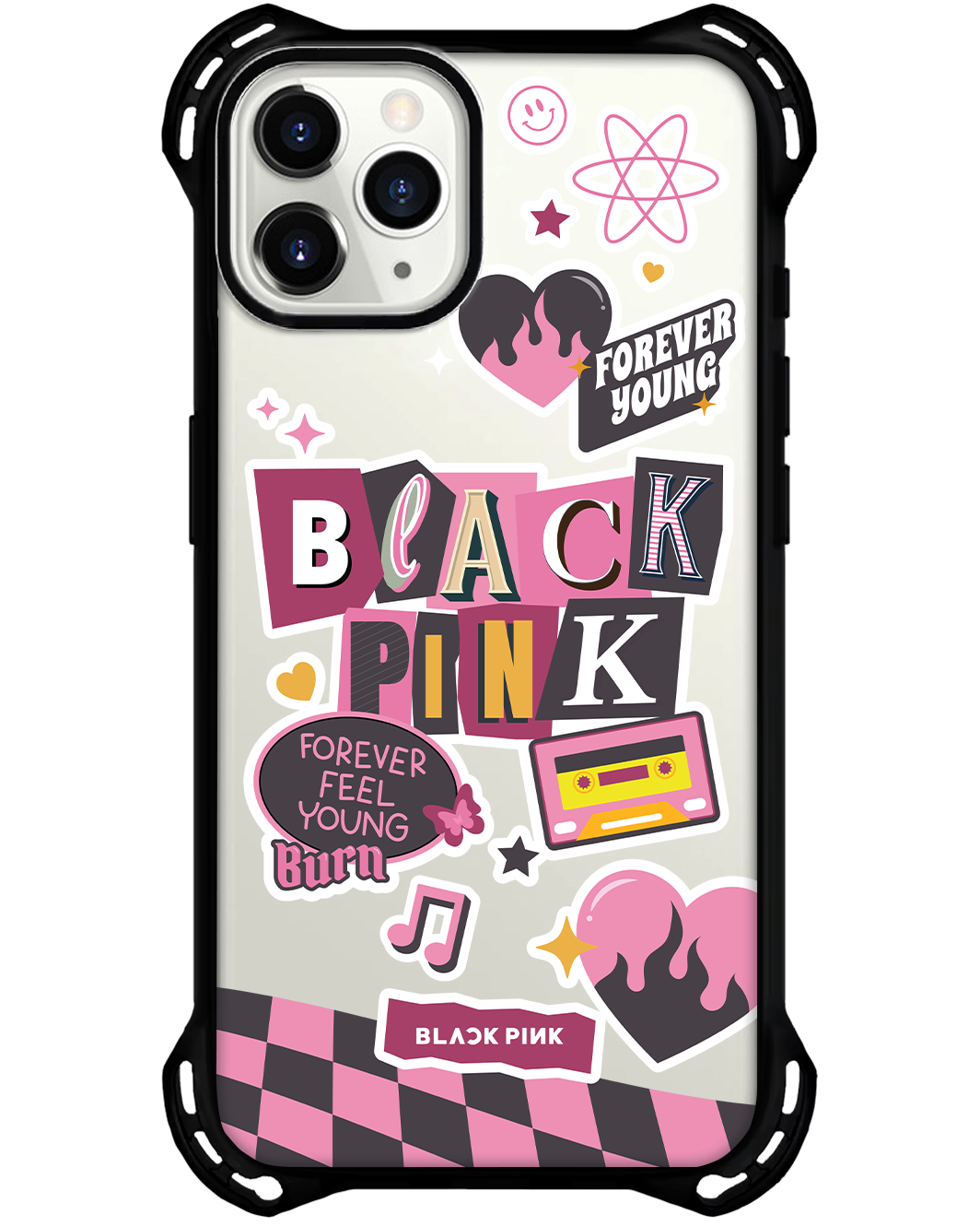 iPhone Rearguard Ultimate - แบล็กพิงก์ ฟอร์เอเวอร์ ยัง