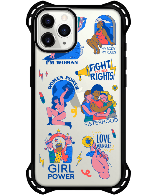 واقي خلفي لجهاز iPhone - Girl Power 2.0