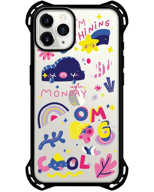 حماية خلفية iPhone Ultimate - يوم الاثنين