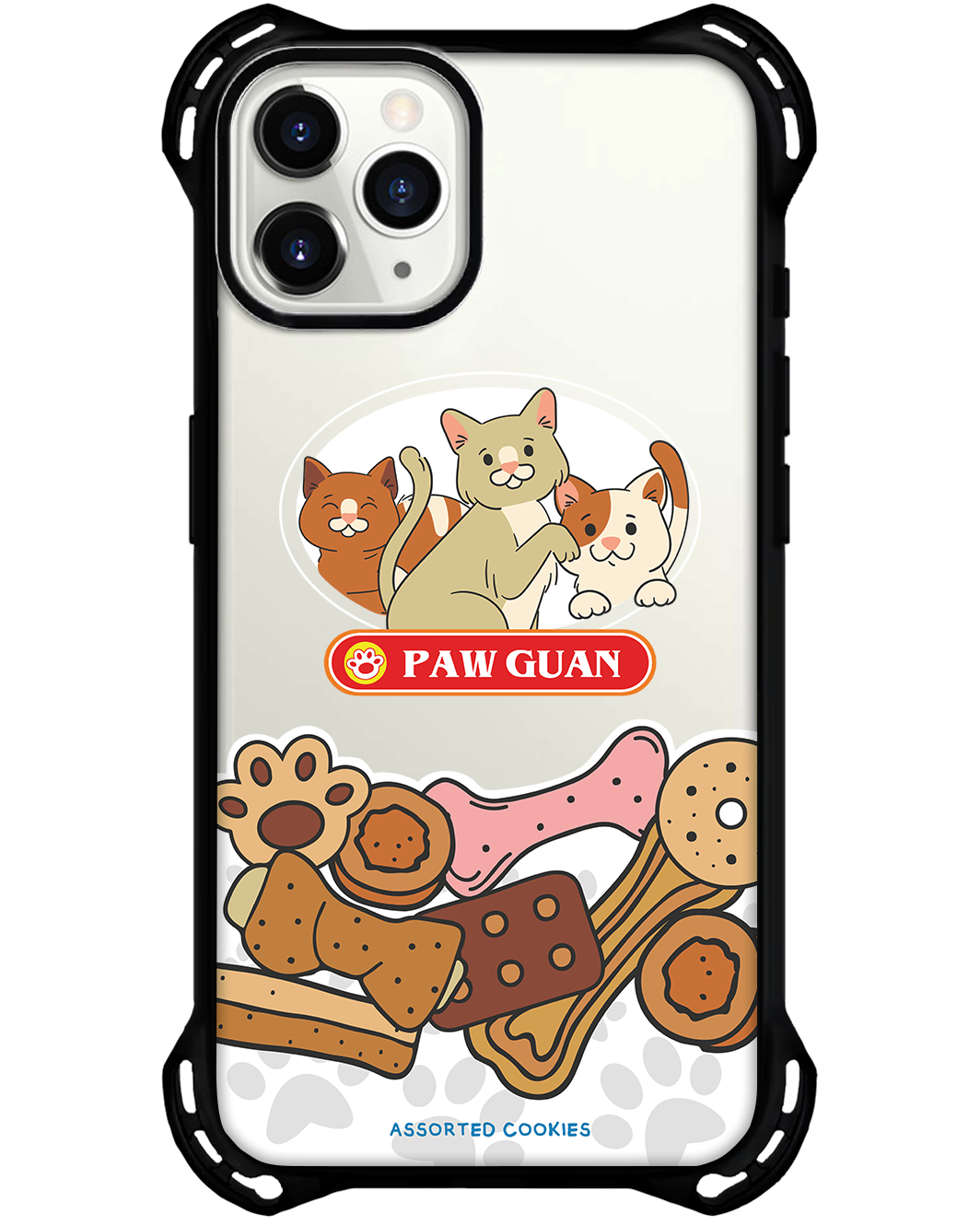 iPhone Rearguard Ultimate - แมวเหมียว Pawguan