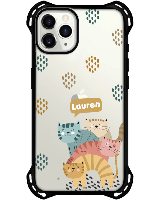 حماية خلفية لجهاز iPhone - Rainbow Meow 2.0