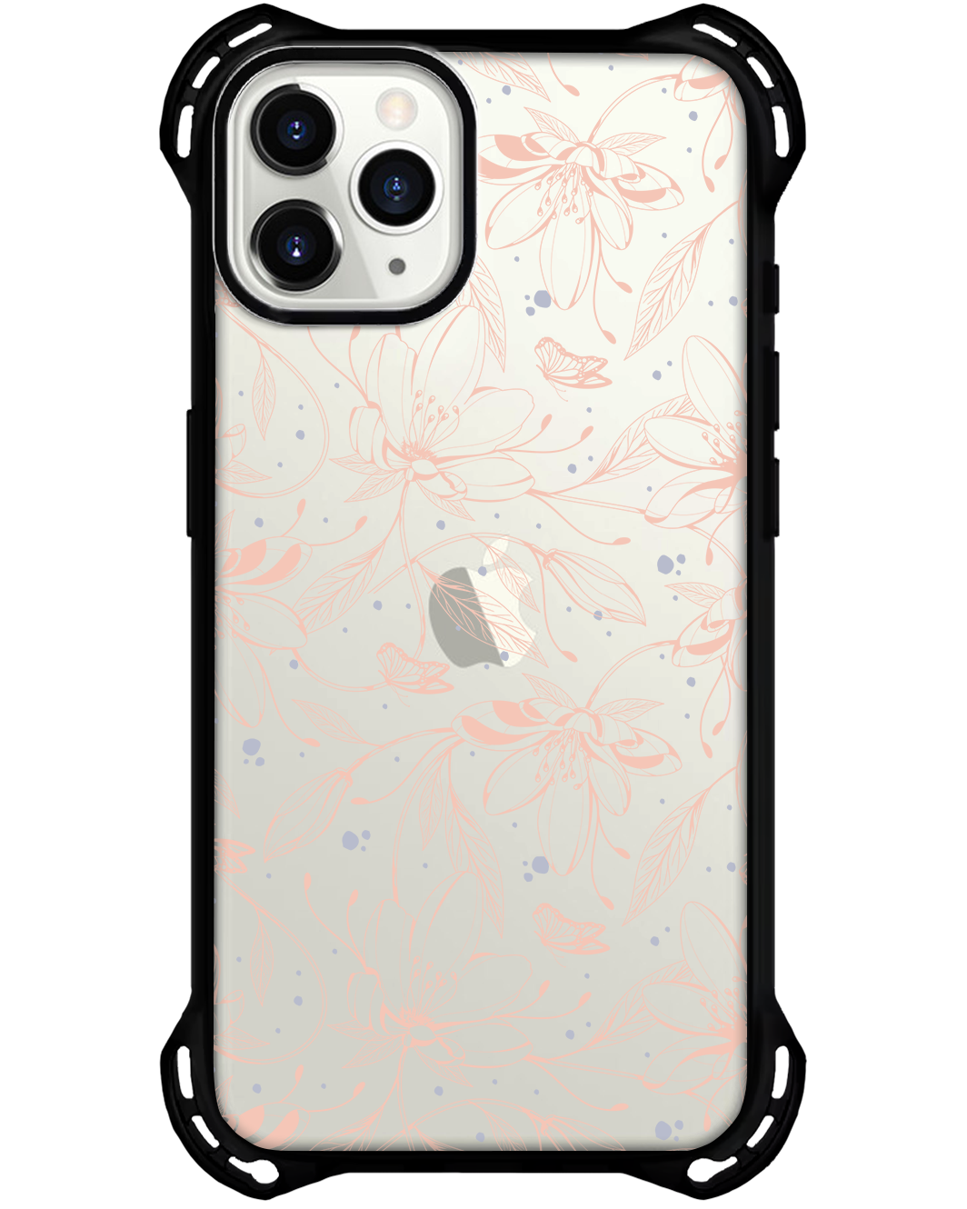 iPhone Rearguard Ultimate - ลายดอกไม้และผีเสื้อ 1.0