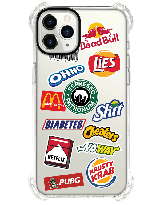 حماية iPhone الخلفية النهائية - محاكاة ساخرة للطعام