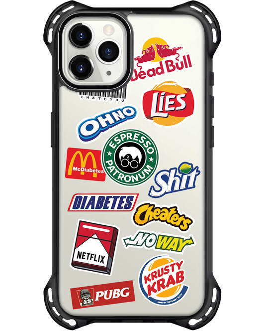 حماية iPhone الخلفية النهائية - محاكاة ساخرة للطعام