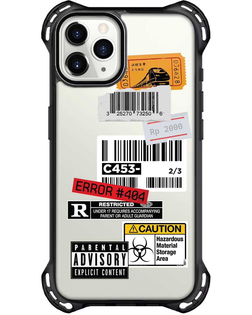 สติ๊กเกอร์ฉลาก iPhone Rearguard Ultimate