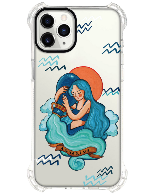 واقي خلفي لجهاز iPhone Ultimate - برج الدلو