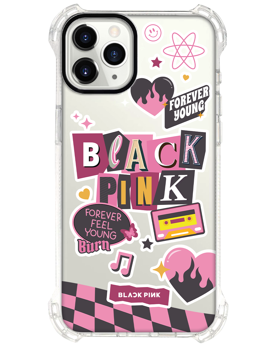 iPhone Rearguard Ultimate - แบล็กพิงก์ ฟอร์เอเวอร์ ยัง