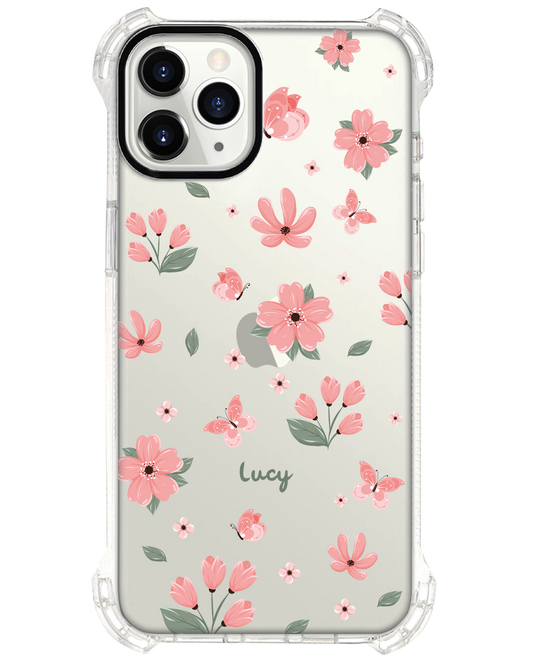 واقي خلفي لجهاز iPhone - لون وردي فاتح