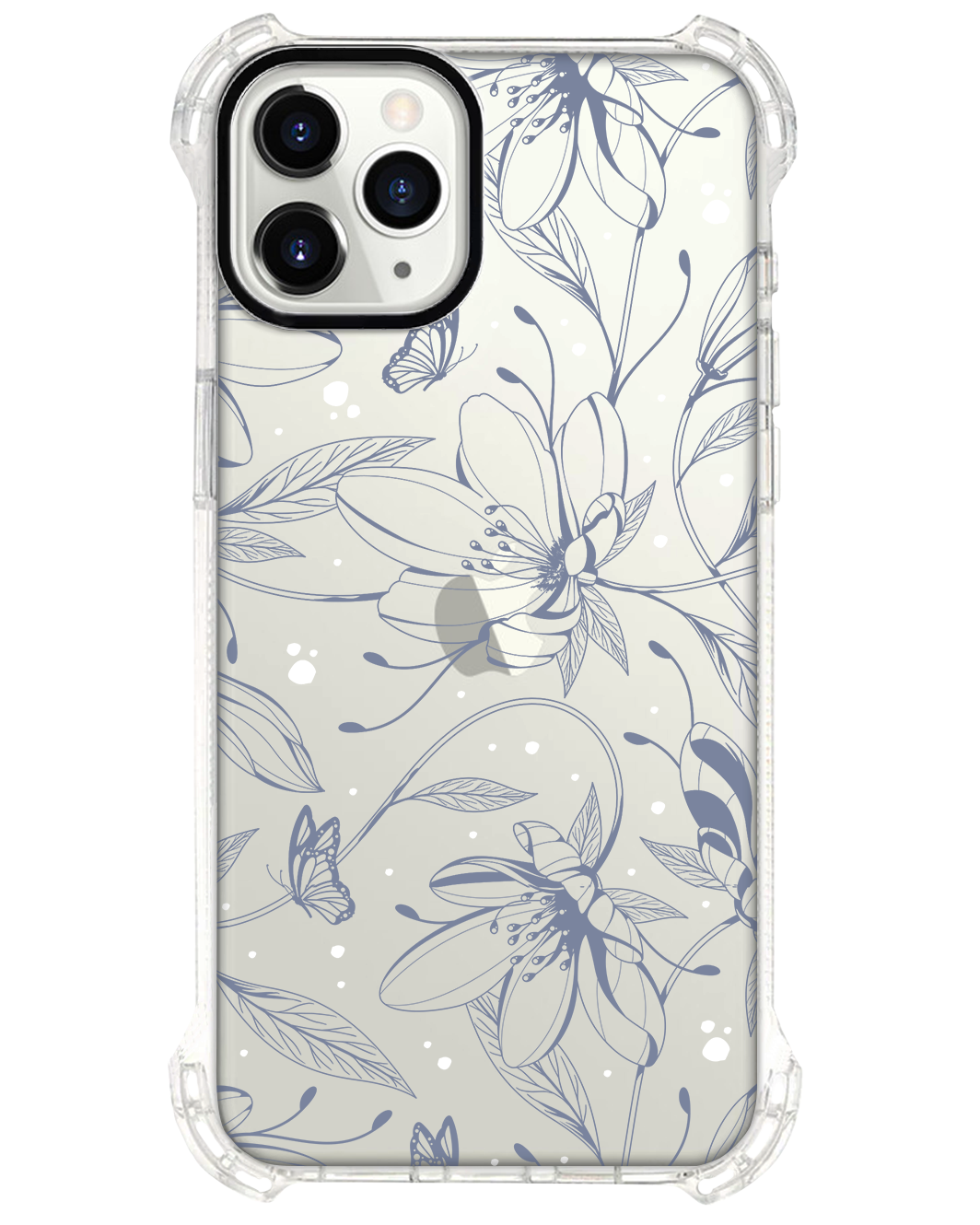 เคส iPhone Rearguard Ultimate - ลาย Sketchy Flower & Butterfly 2.0