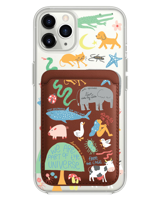 حافظة محفظة مغناطيسية للآيفون - إيكواليتي