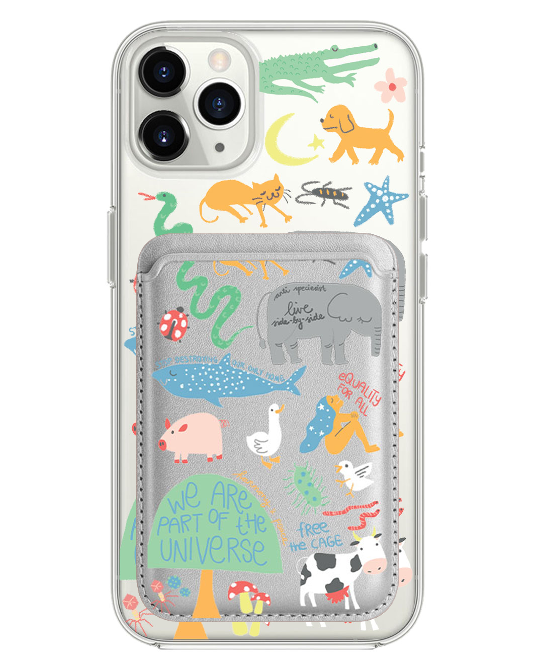 حافظة محفظة مغناطيسية للآيفون - إيكواليتي