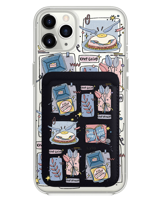 iPhone Magnetic Wallet Case - Grow (Sunnysidearteu)