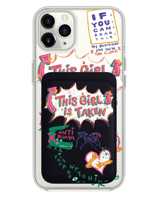 حافظة مغناطيسية لهاتف iPhone - Pelakor Proof (لها)