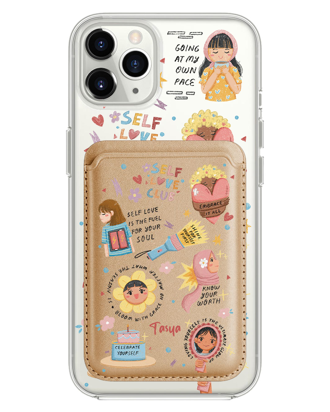 เคส iPhone แบบแม่เหล็ก - Self Love Club