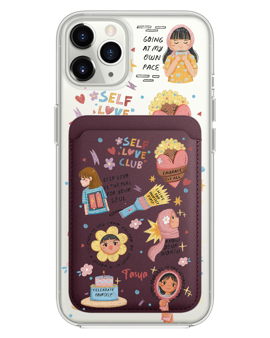 เคส iPhone แบบแม่เหล็ก - Self Love Club
