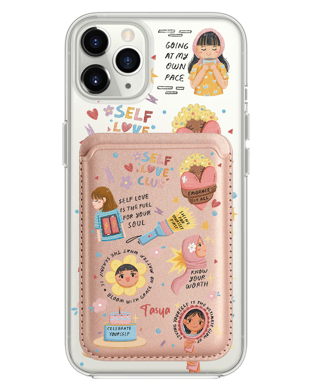 เคส iPhone แบบแม่เหล็ก - Self Love Club