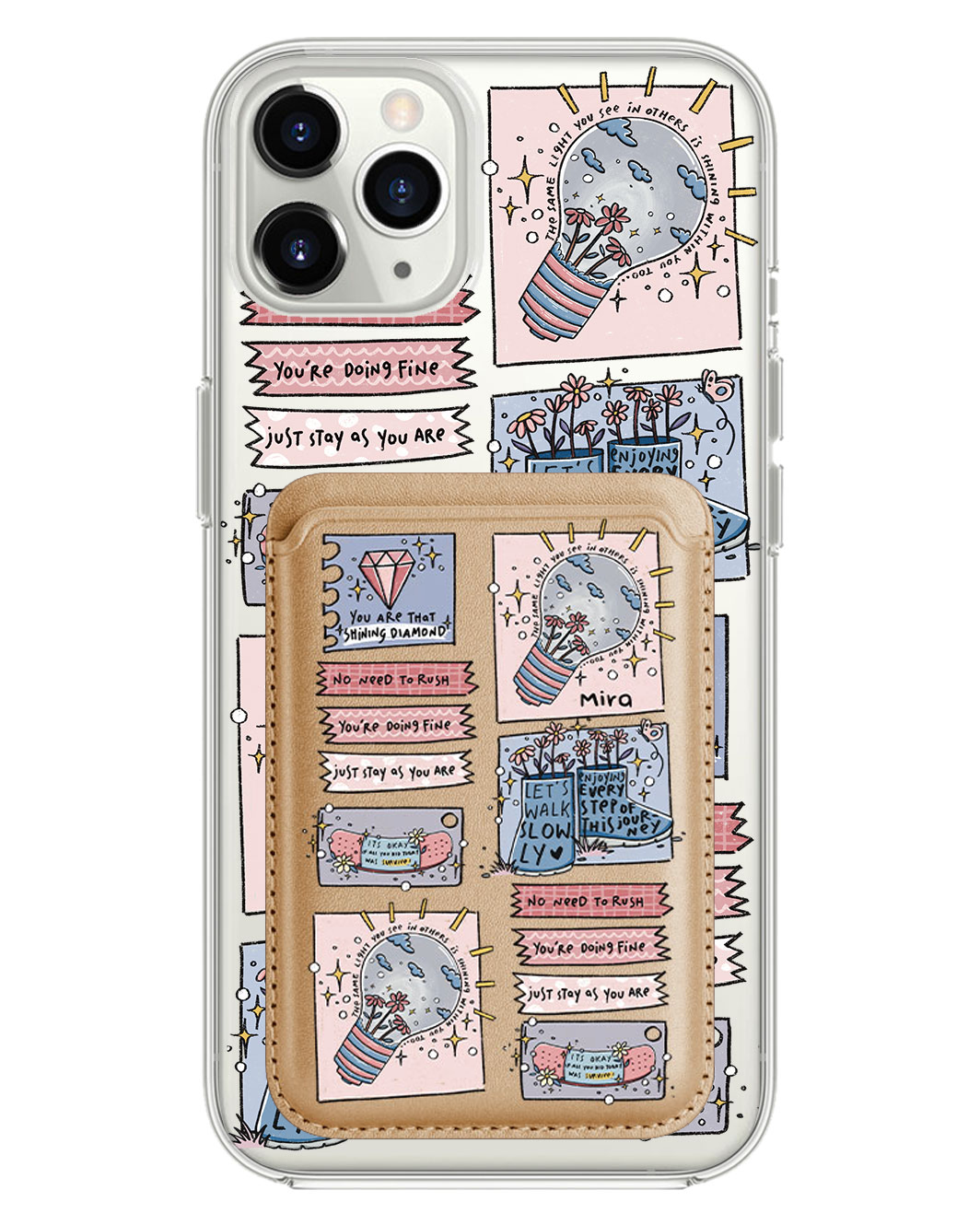 iPhone Magnetic Wallet Case - Shine