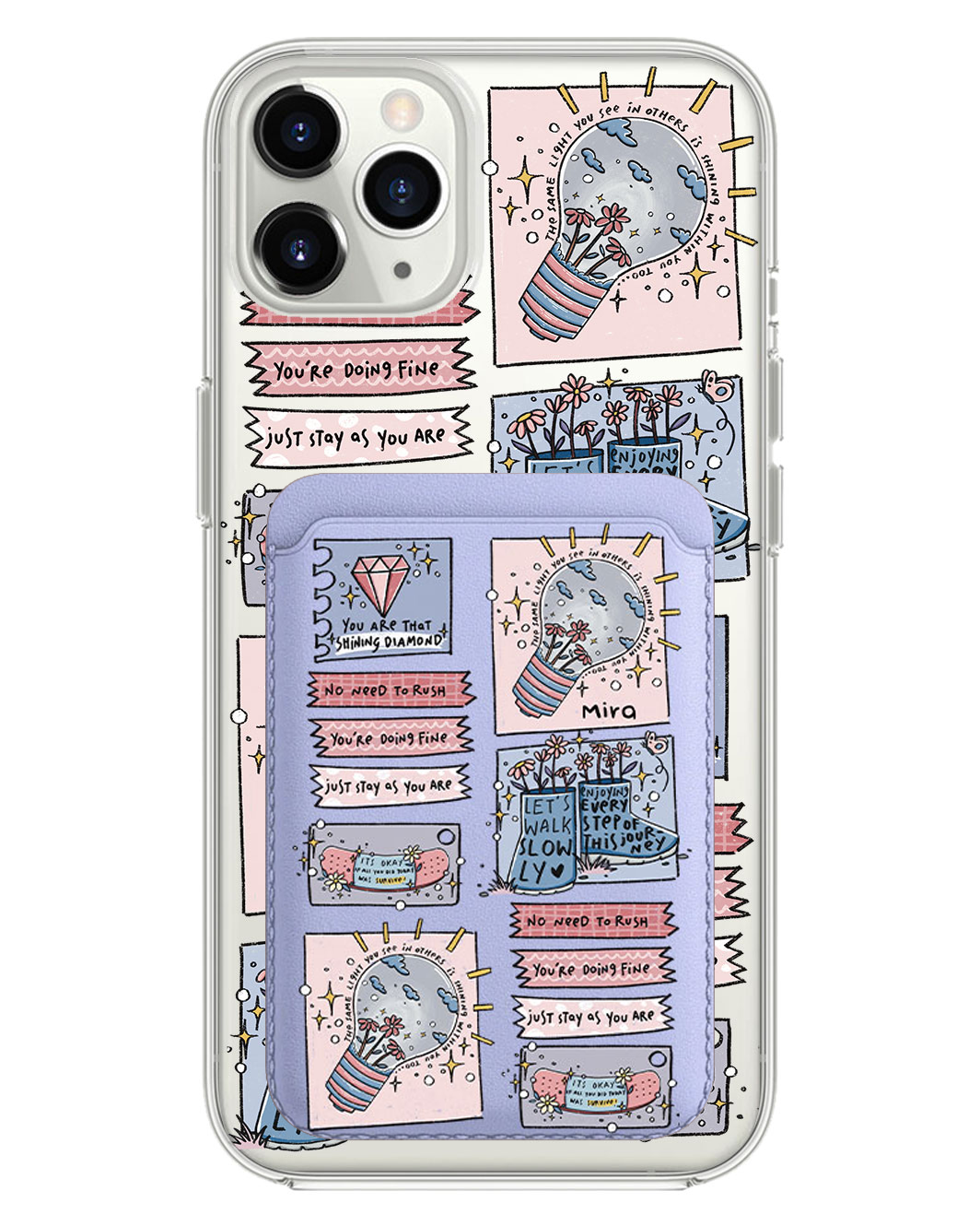 iPhone Magnetic Wallet Case - Shine