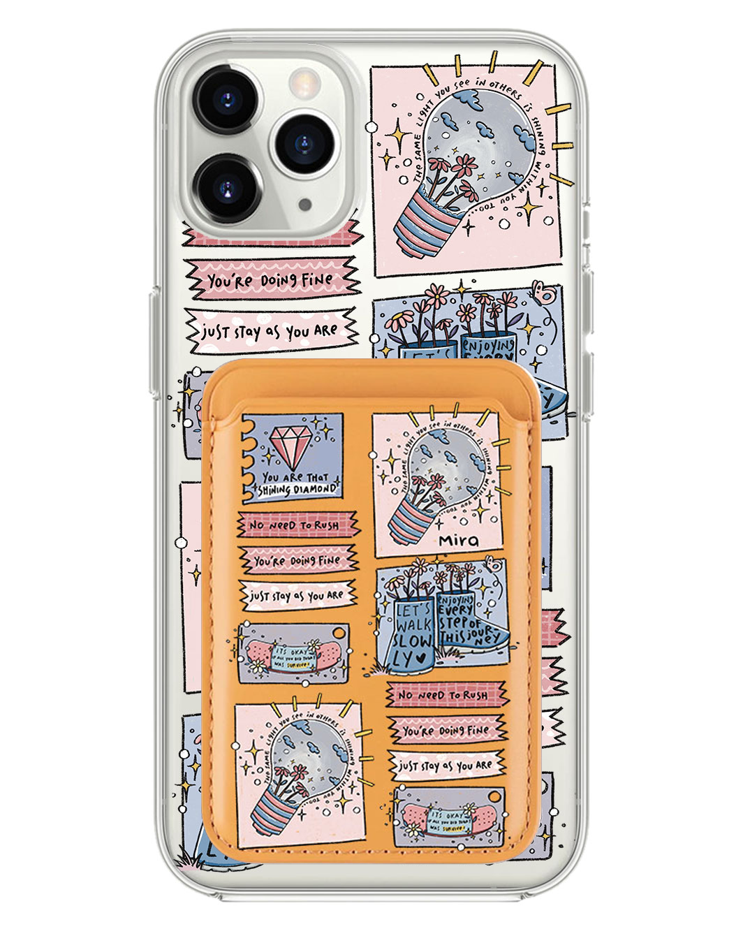 iPhone Magnetic Wallet Case - Shine