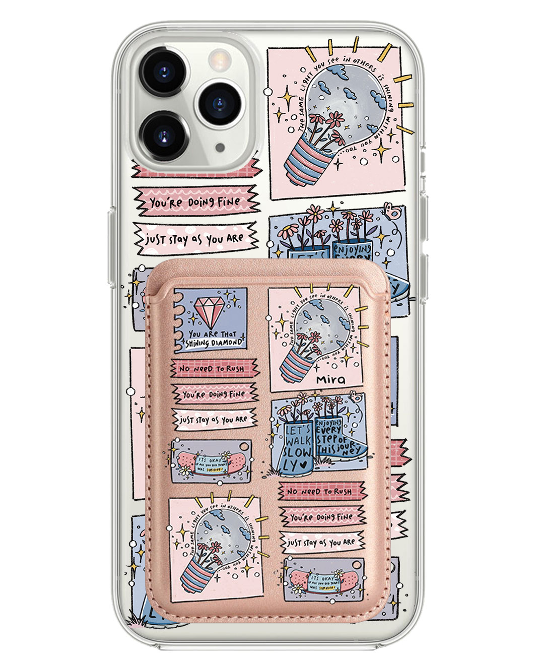 iPhone Magnetic Wallet Case - Shine