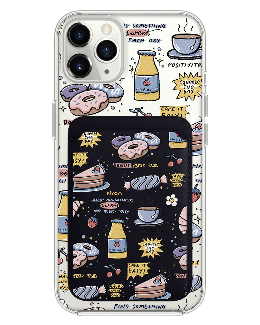 iPhone Magnetic Wallet Case - Sweets