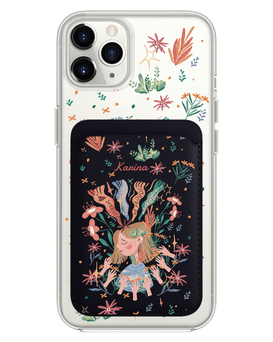 حافظة مغناطيسية لهاتف iPhone - أنت تستحق الحب