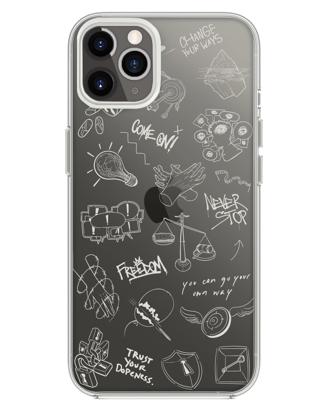 iPhone Rearguard Hybrid - สีขาว Freedom White