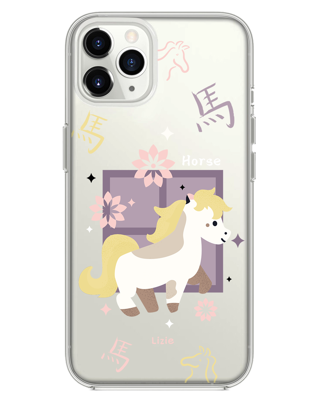 iPhone Rearguard Hybrid - ม้า (นักษัตรจีน / ชิโอ)