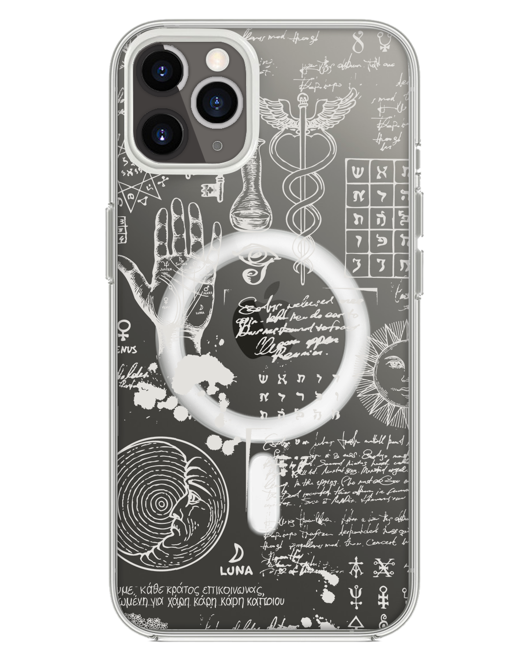 iPhone Rearguard Hybrid - สีขาว Alchemy