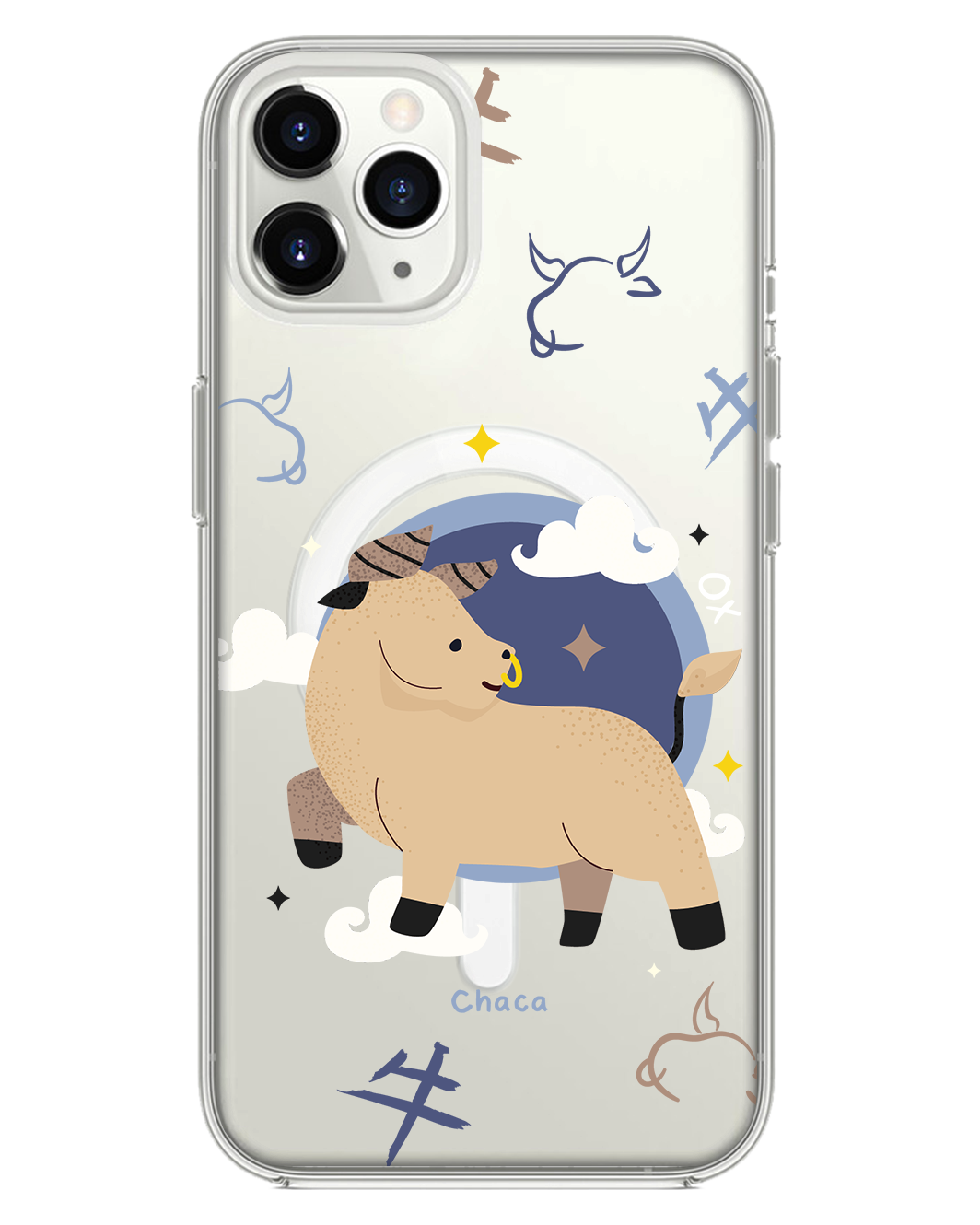 iPhone Rearguard Hybrid - วัว (นักษัตรจีน / ชิโอ)