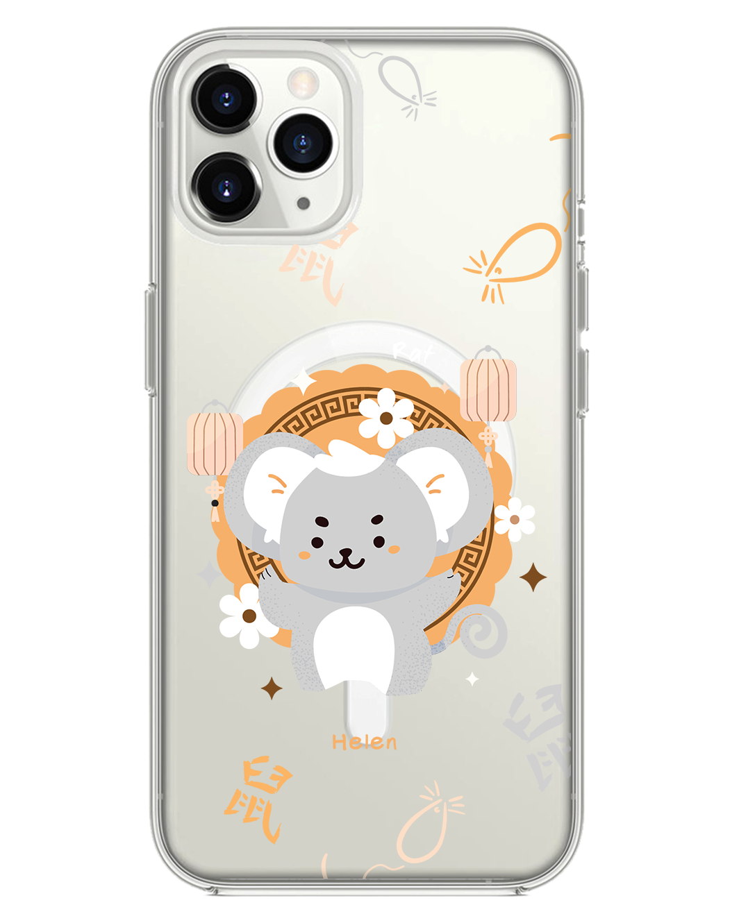 iPhone Rearguard Hybrid - หนู (นักษัตรจีน / ชิโอ)