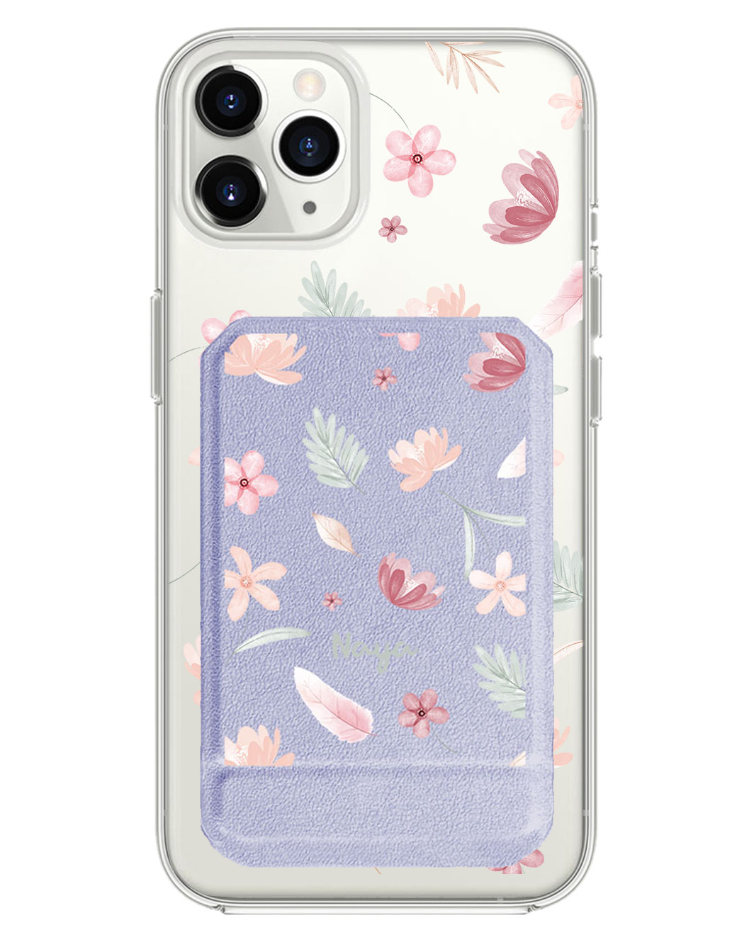 iPhone Magnetic Multifold Wallet - Wild Flower