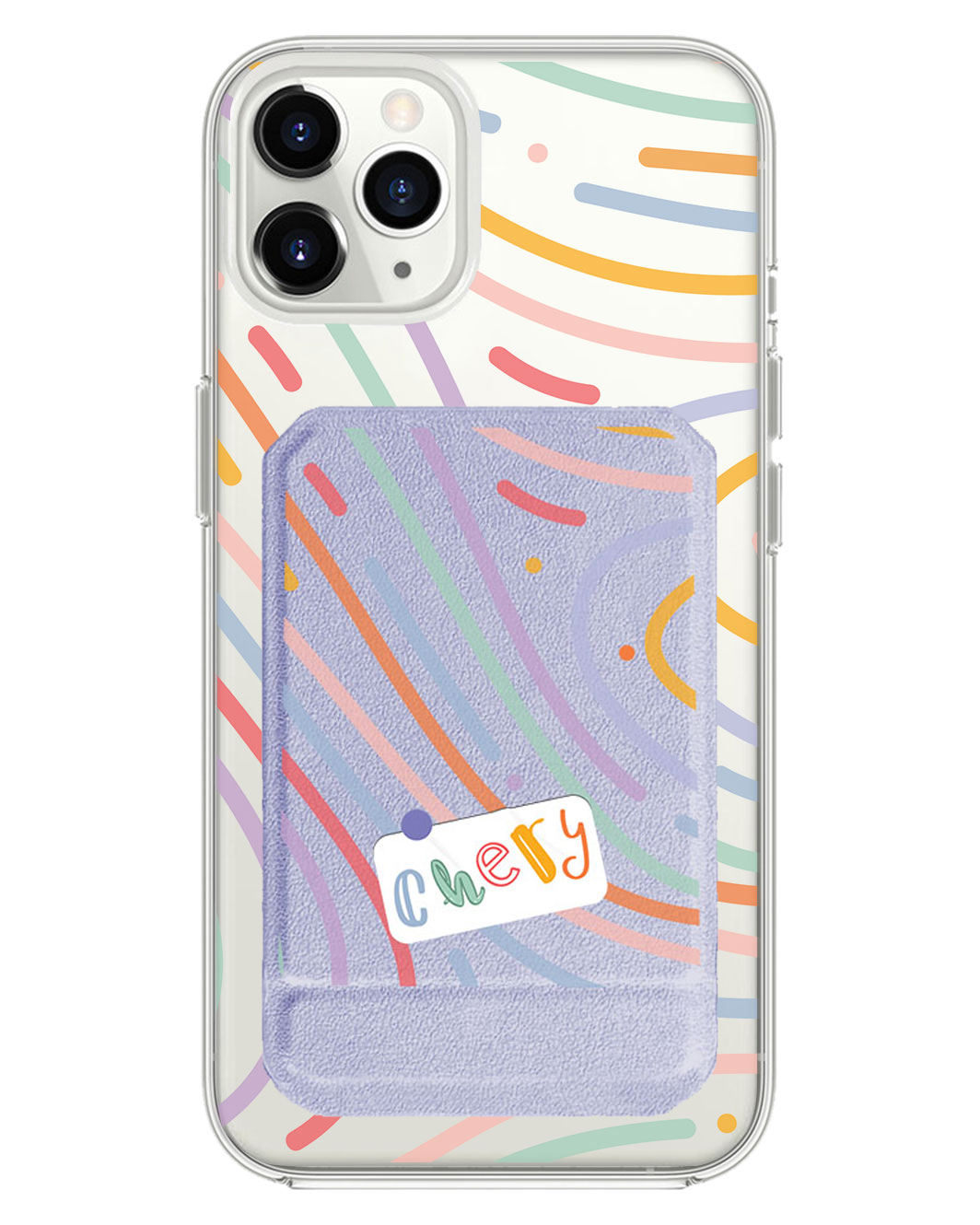 iPhone Magnetic Multifold Wallet - Doodle 2.0 Monogram