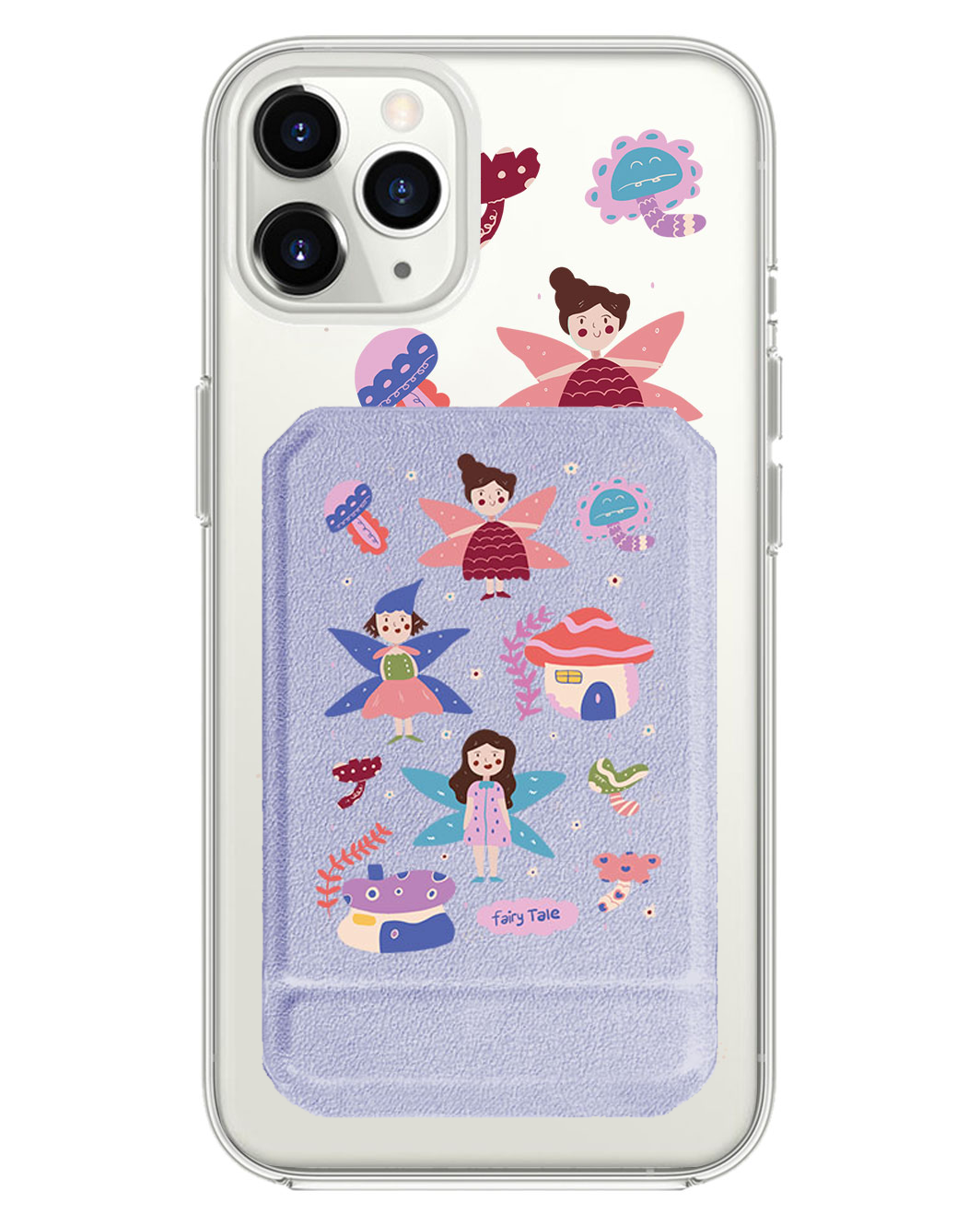 iPhone Magnetic Multifold Wallet - Fairytale