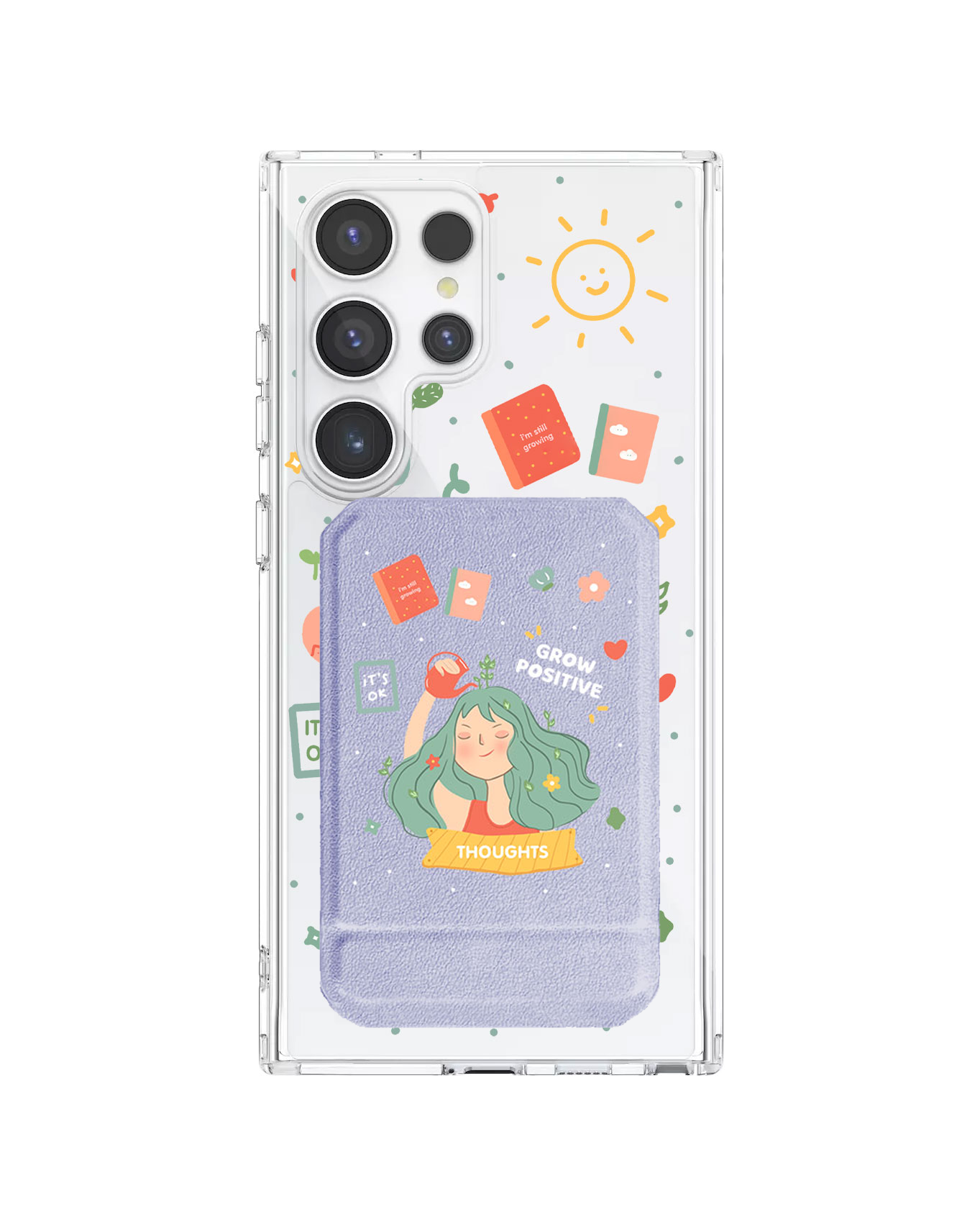 Android Magnetic Multifold Wallet - Grow