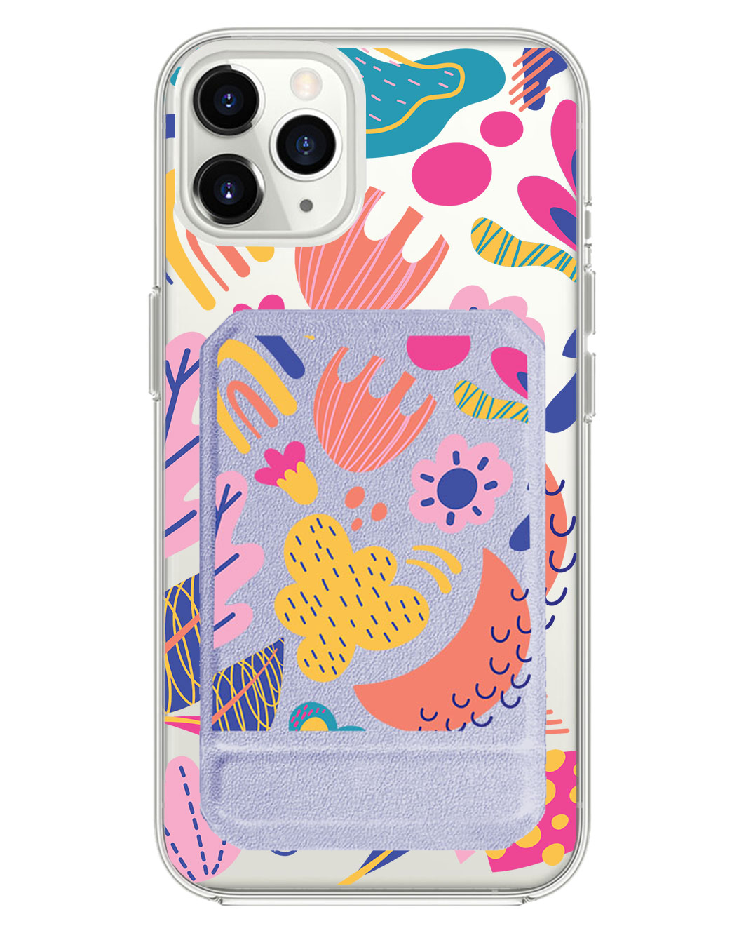 iPhone Magnetic Multifold Wallet - Florals