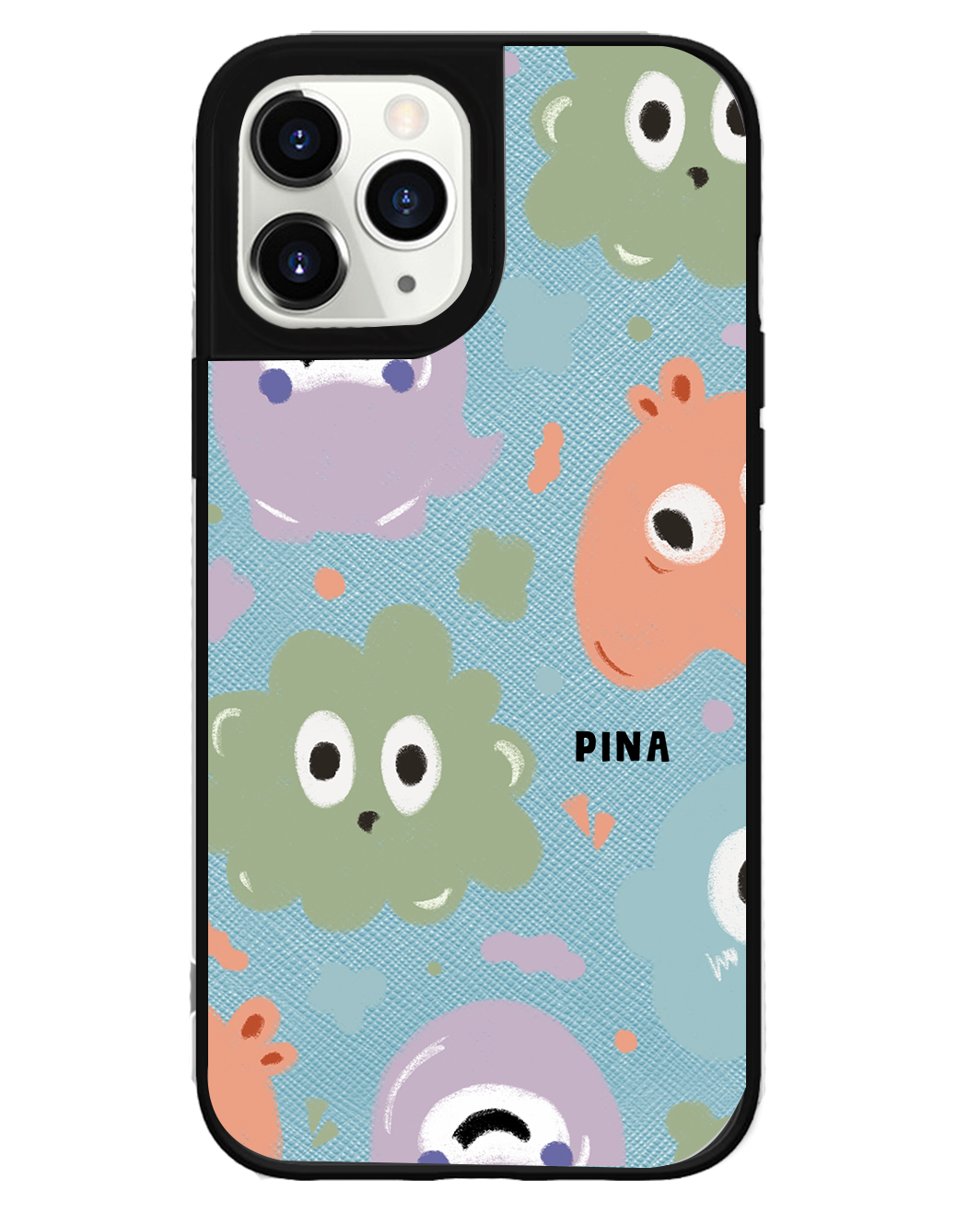 เคสหนัง iPhone - มอนสเตอร์สุดน่ารัก 2.0