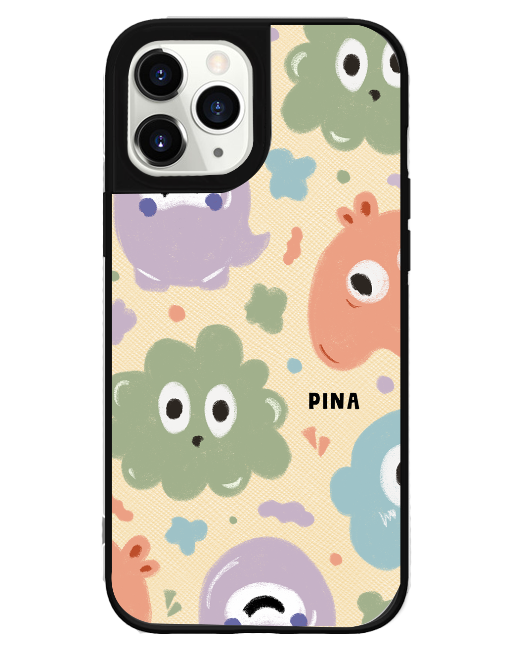 เคสหนัง iPhone - มอนสเตอร์สุดน่ารัก 2.0