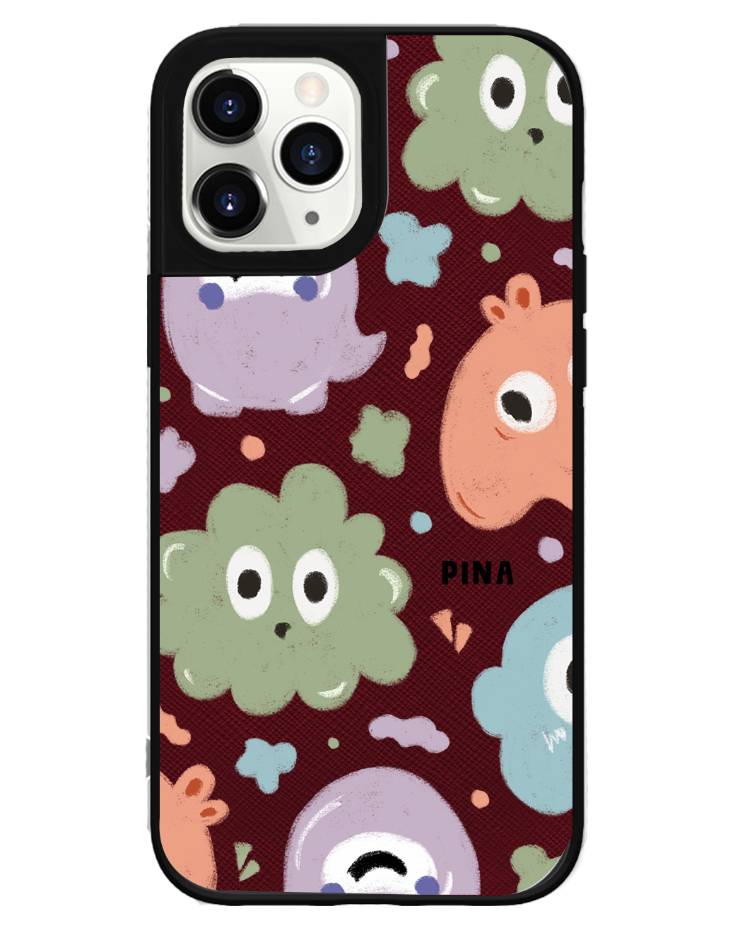 เคสหนัง iPhone - มอนสเตอร์สุดน่ารัก 2.0