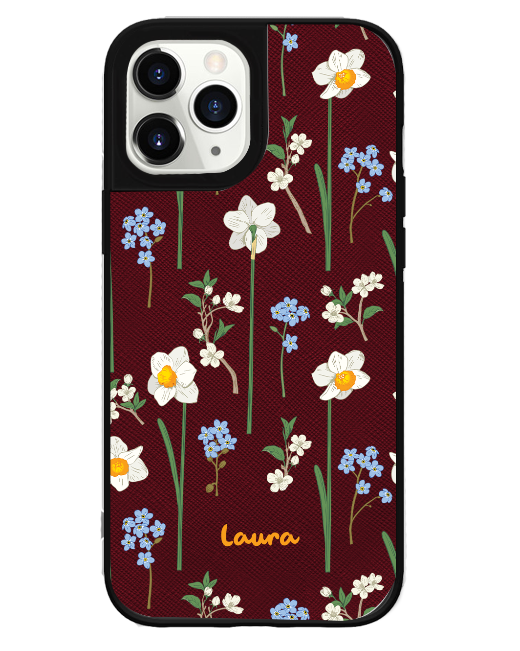 iPhone Leather Grip - ธันวาคม นาร์ซิสซัส