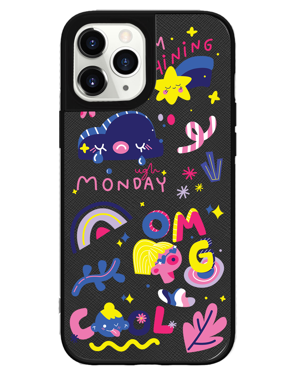 ปลอกหนังสำหรับ iPhone - Monday My Day
