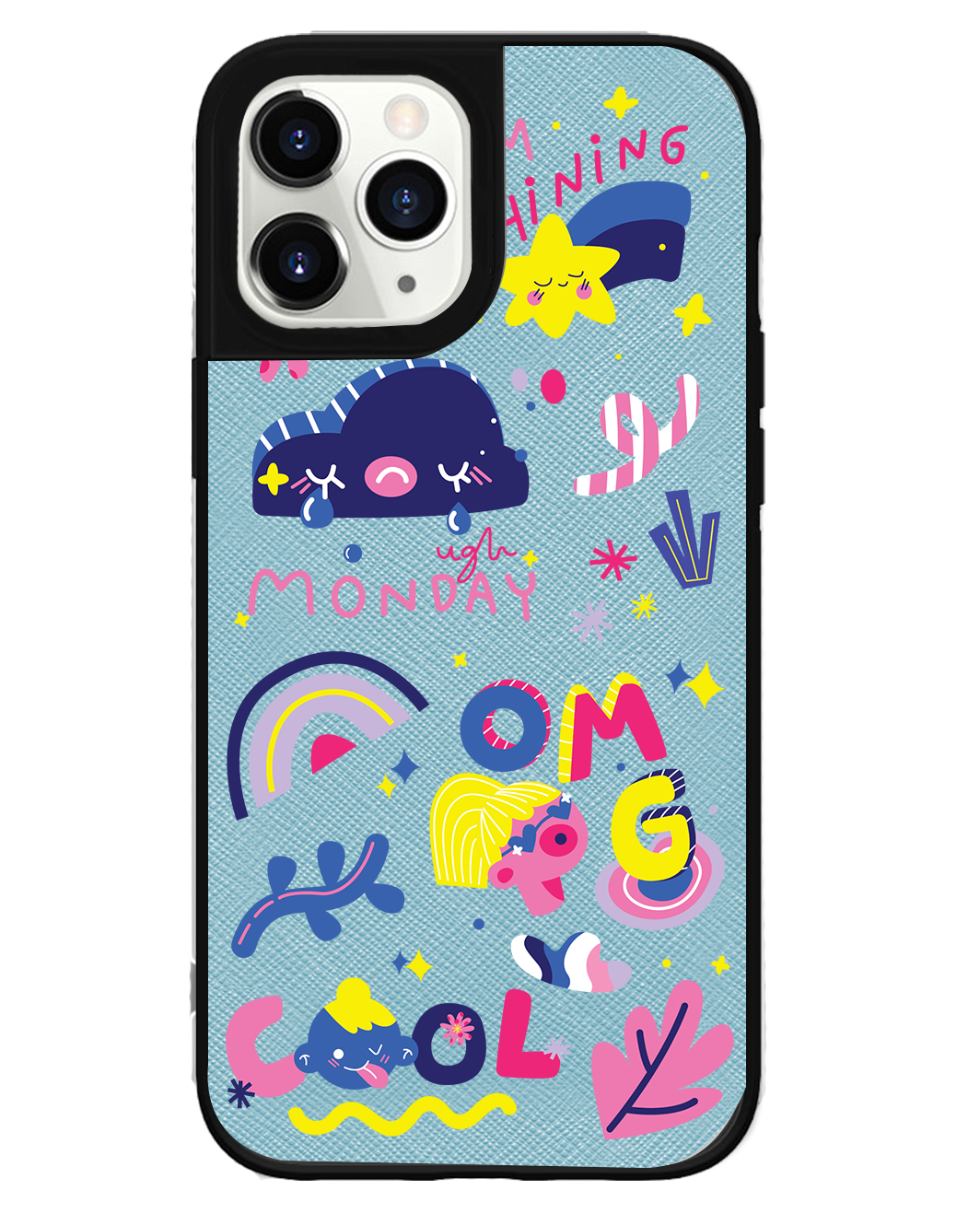 ปลอกหนังสำหรับ iPhone - Monday My Day